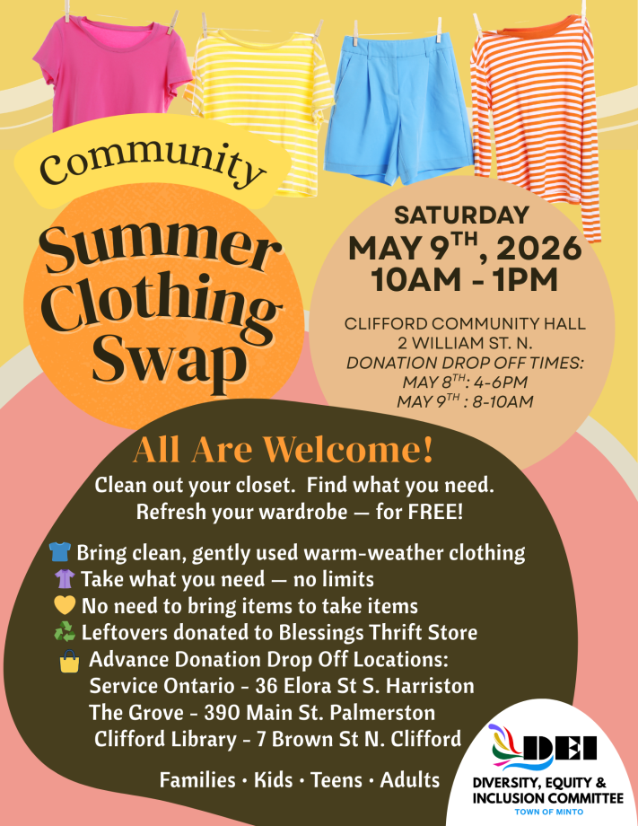 Clothing Swap Poster Spring