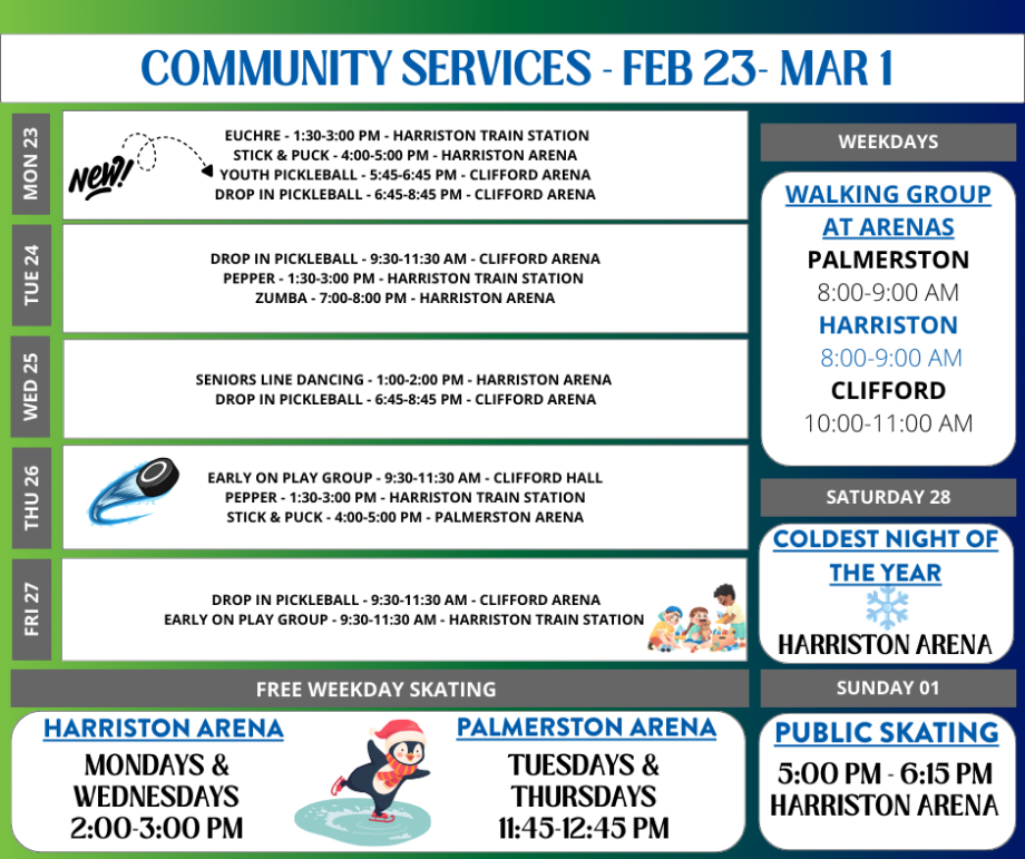 WEEK OF FEB 23 MAR 1