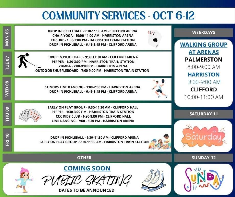WEEK OF OCT 6 12