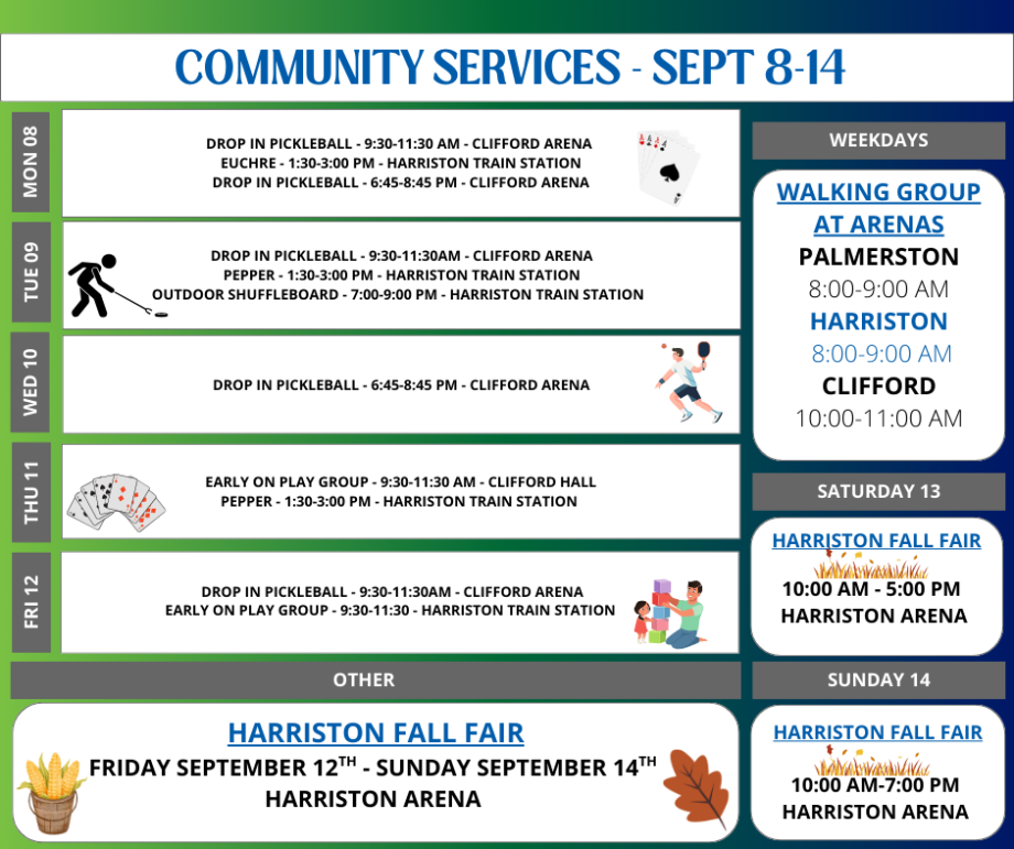 WEEK OF SEPT 8 14