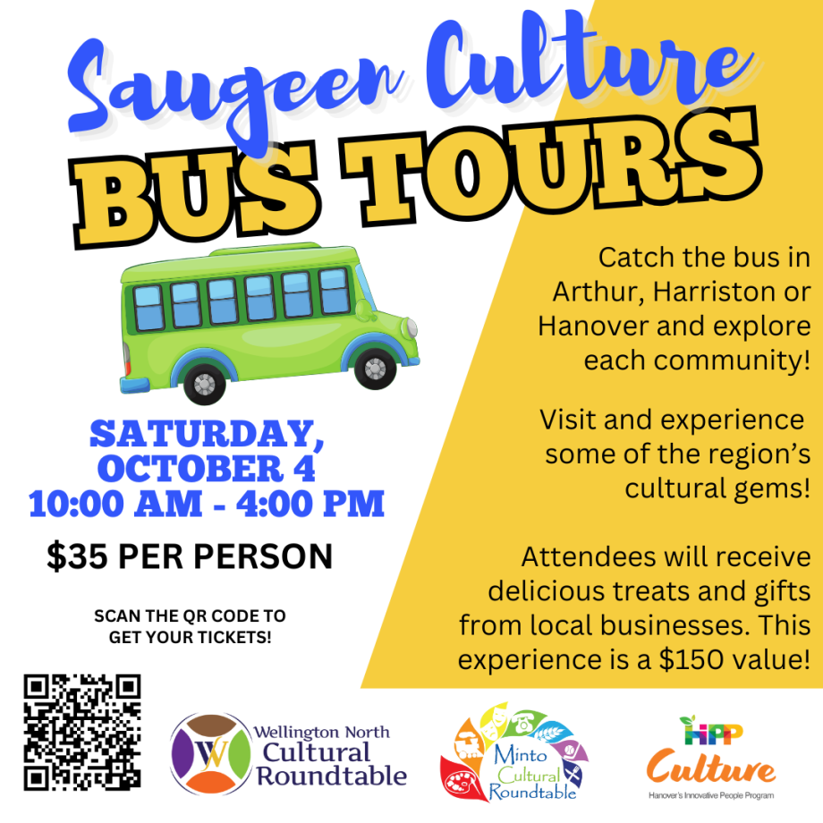 Saugeen bus tour social media