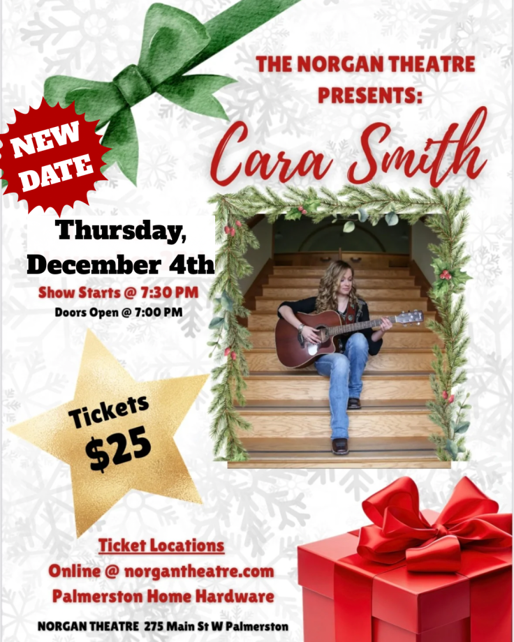 Cara Smith Live Christmas Show poster 1cd5a41f ab7c 45f8 aaf8 cb1ffe71c5d0