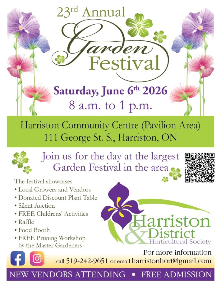 Harriston Garden Festival poster 27032b98 f325 4437 be48 de686ba5b38d