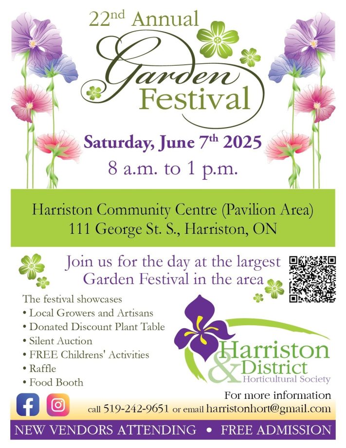 Harriston Garden Festival poster 2f253daa e599 46f3 94c5 71f701031859