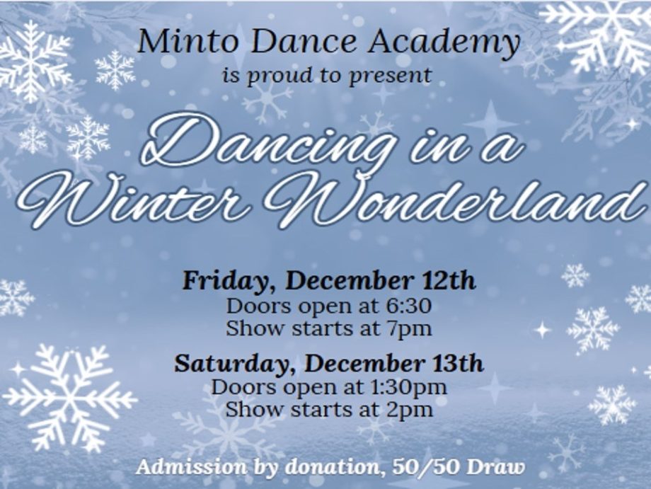 Minto Dance Academy Christmas Showcase poster 378ef0fb fee4 45b6 87a5 2d069fb27cb7