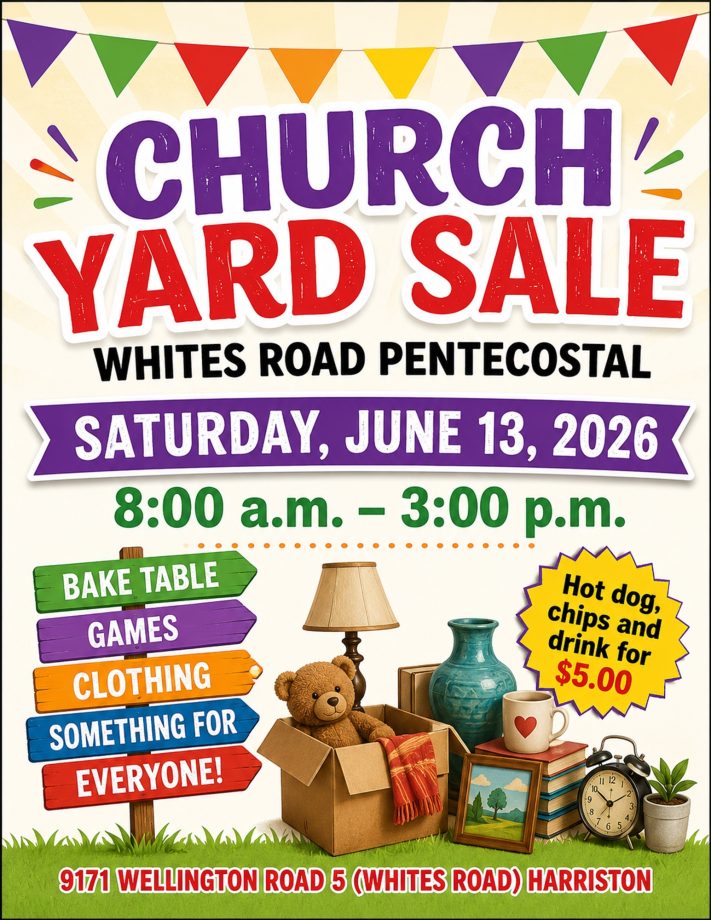 WHITES ROAD PENTECOSTAL CHURCH YARD SALE poster bf995eb2 0589 4a6b 9445 0b4ecc93001c